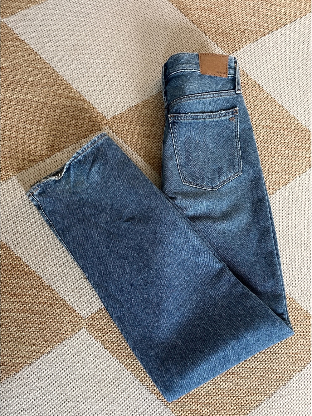 Madewell Baggy Straight Jeans Size 25